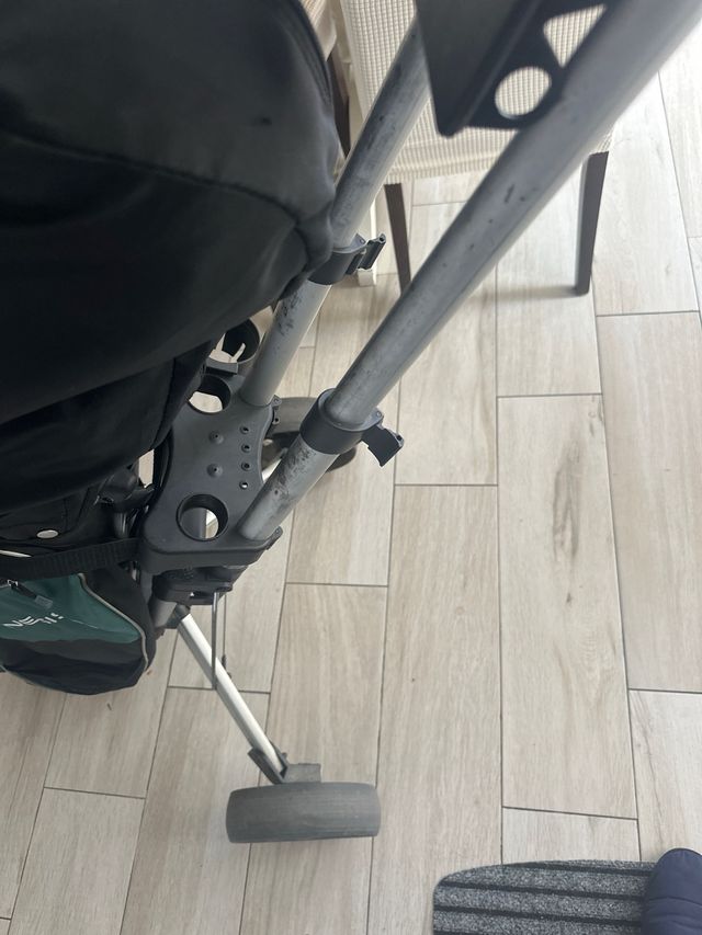 Carro de golf plegable