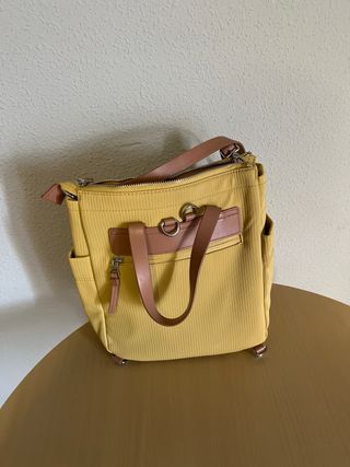 bolso mostaza