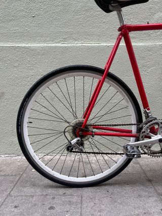 Bicicleta Clásica Roja