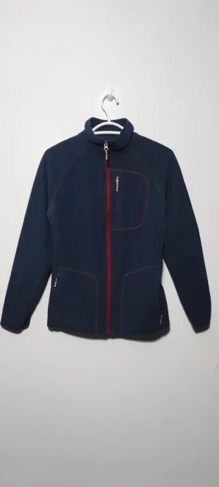 Polar Columbia Mujer Azul con cremallera