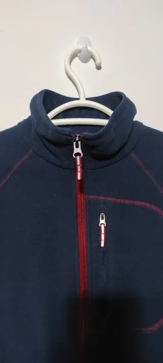 Polar Columbia Mujer Azul con cremallera