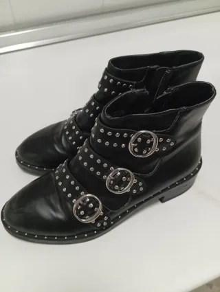 Botines negros