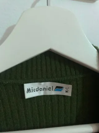 Camiseta verde manga larga mujer