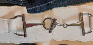 Lotto 6 cinture donna vari stili e colori