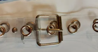 Lotto 6 cinture donna vari stili e colori