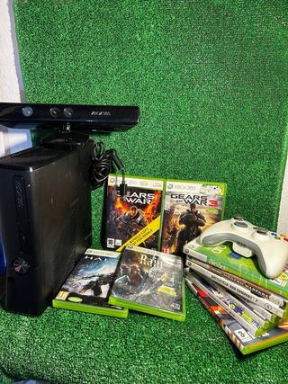 Lote Xbox 360  y juegos