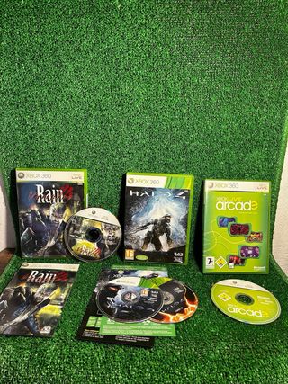 Lote Xbox 360  y juegos