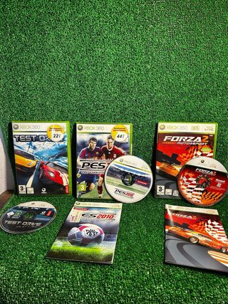 Lote Xbox 360  y juegos