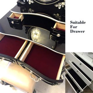 HS.DK Tela de terciopelo autoadhesiva 45 x 254 cm