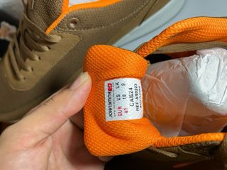 Zapatillas Hombre Marrón y Naranja