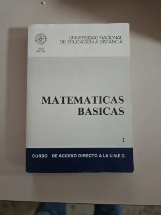 Matemáticas básicas. Tomo 2.