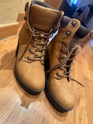 botines de tacón alto