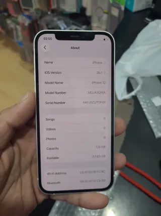 iPhone 12 128GB Blanco