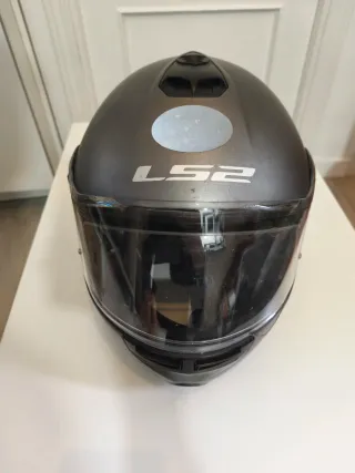 2 Cascos LS2 STROBE con Intercomunicador Ejeas