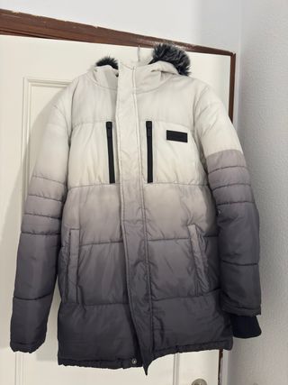 Chaquetón Sonneti Degradado Gris y Blanco niño