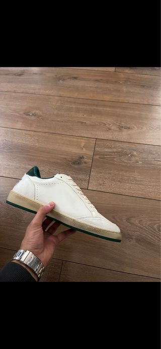 Golden Goose Ball Star Blancas y Verdes