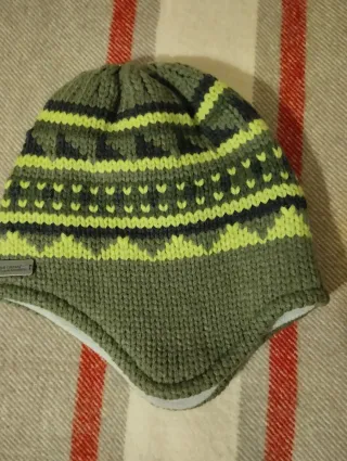 Gorro infantil Regatta verde