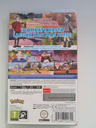Pokemon Espada Nintendo Switch RPG