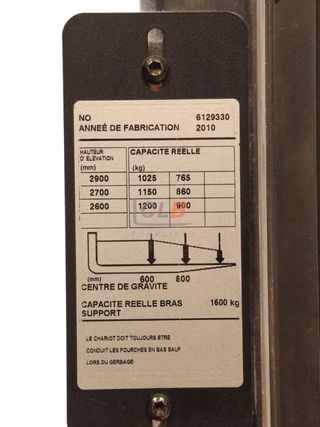 Ref. M-5483 Apilador Eléctrico BT SWE 120 L Staxio