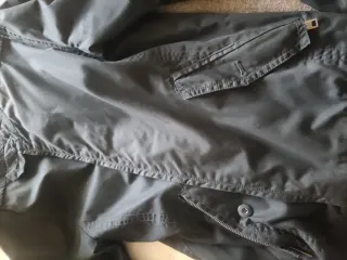 Cazadora Zara Algodón Negra