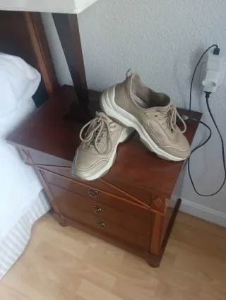 Zapatillas Massimo Dutti Talla 39 Beige