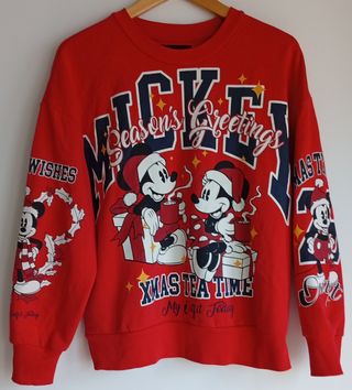 Sudadera Navidad Mickey Mouse Disney unisex.