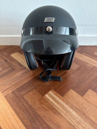 Casco Moto Negro