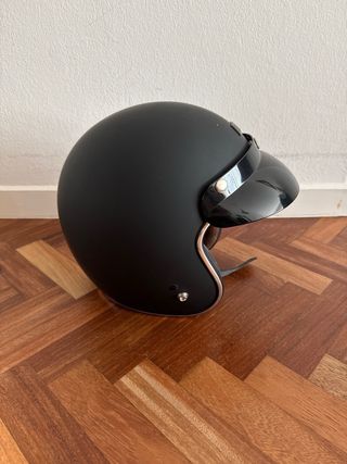 Casco Moto Negro