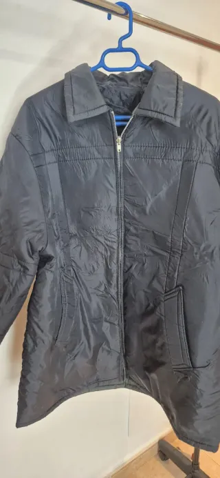 Chaqueta impermeable hombre azul