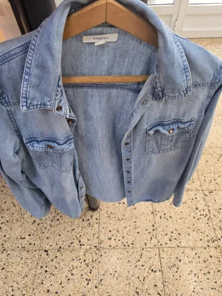 Camisa vaquera Springfield Talla M