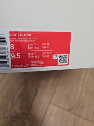 Zapatillas Nike LD-1000 Nike X Stussy F41