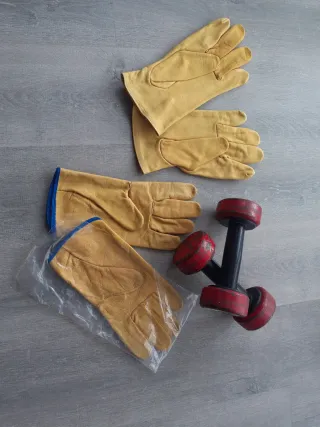 2x1 Guantes nuevos piel