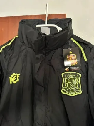 Cortavientos Selección Española Negro