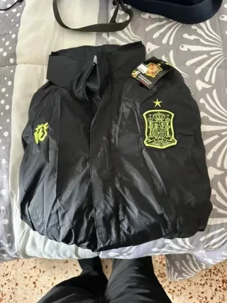 Cortavientos Selección Española Negro