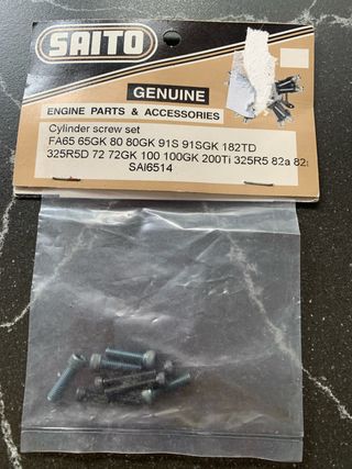 SAITO Cilindro Tornillos Set SAI6514