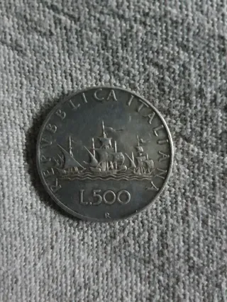 5 Lire Argento 500 - Repubblica Italiana