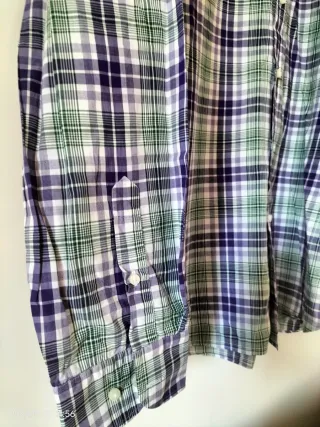 Camisa cuadros Massimo Dutti hombre