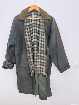 Chaqueta estilo Barbour inglesa