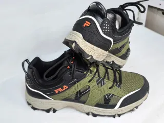 Zapatillas Trail Fila Talla 41 Verde/Negro