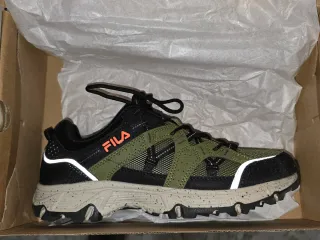 Zapatillas Trail Fila Talla 41 Verde/Negro