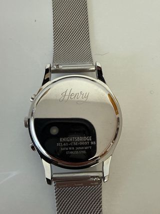 Reloj Henry London Azul y Plateado