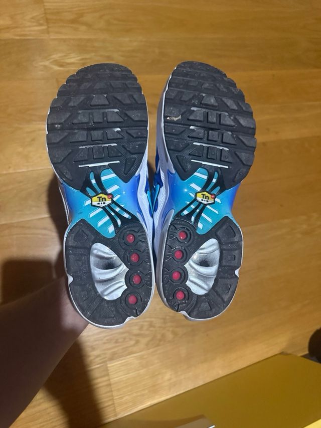 Nike TN Azules y Blancas