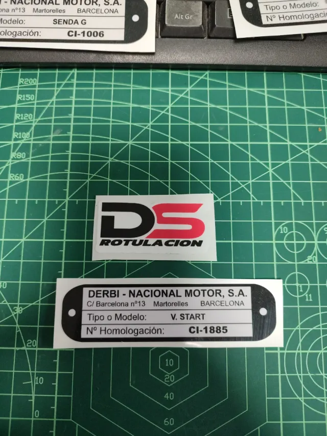 Homologación Derbi Variant Start CI-1885