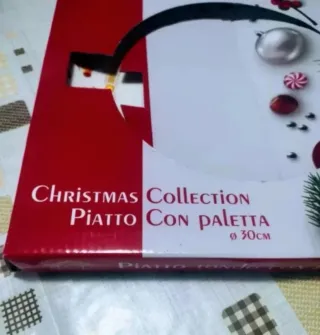 Piatto torta con paletta, per dolci.