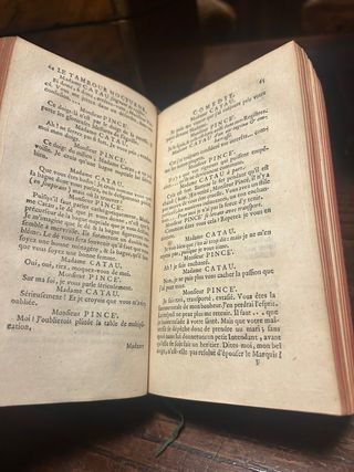 2 Libri Antichi Théâtre de Destouches