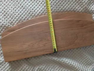 2 Baldas Madera Maciza Nogal