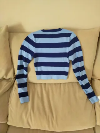 Jerseis ZARA rayas azul