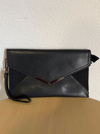 Bolso de mano negro