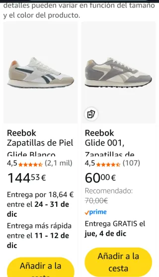Reebok Glide Piedra Lunar Beige/Gris