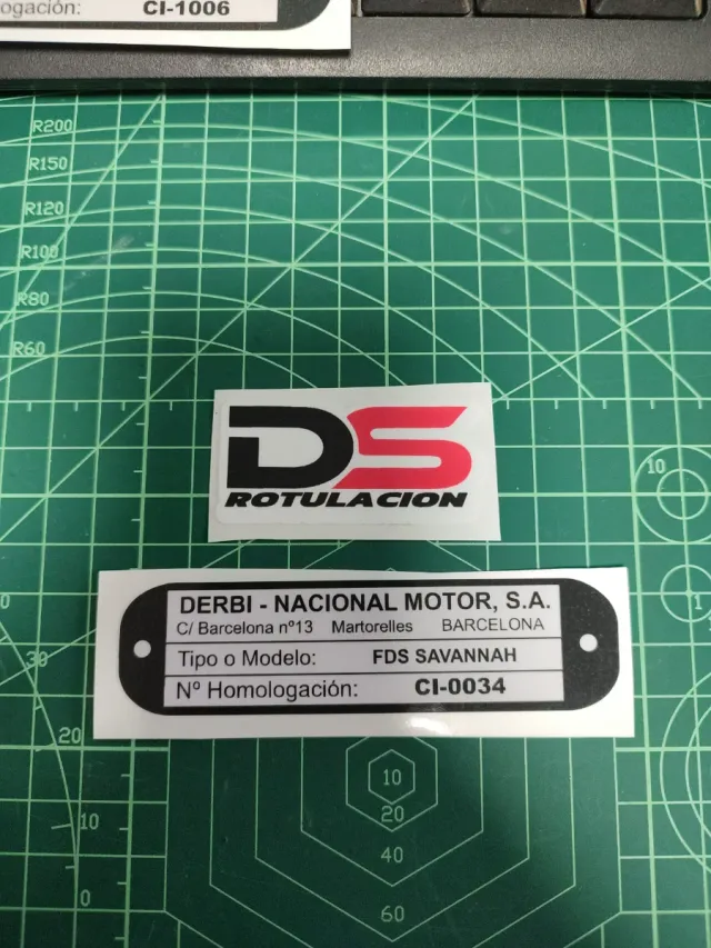 Homologación Derbi FDS Savannah CI-0034